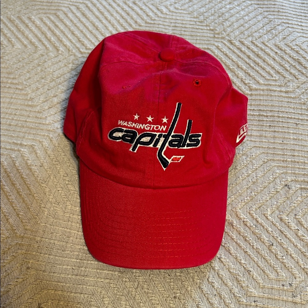 Capitals New Era Red Fitted Cap
